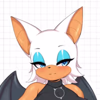 Rouge the bat v1 Furry Girl Sticker | Sonic Vinyl Sticker SFW sonic sticker,sfw sticker,Rouge the bat sticker,Furry Girl stickers,Rouge sticker