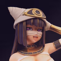 Sekhmeti Letopolis Statue | Monster Musume Fan Art by Pink Studio SFW,NSFW 3d printed statue,nsfw statue,Sekhmeti Letopolis Statue,Monster Musume Statue,sfw statue