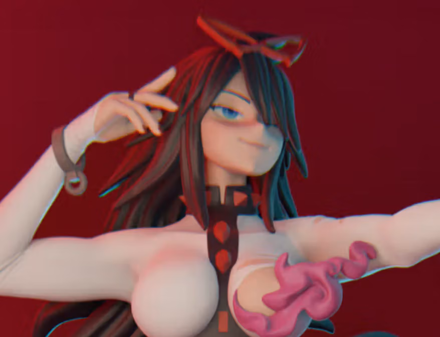 Miss Midnight Statue | My Hero Academia Fan Art by Magpie3d SFW,NSFW,Futa 3d printed statue,3d printed,3d printed figure,nsfw statue,futa statue,futa figurines,futanari figurines,futanari statue,My Hero Academia statue,Miss Midnight statue