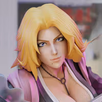Matsumoto Statue | Bleach Fan Art by 3Dmoonn SFW,NSFW 3d printed,3d printed statue,Matsumoto Statue,Bleach statue,nsfw statue