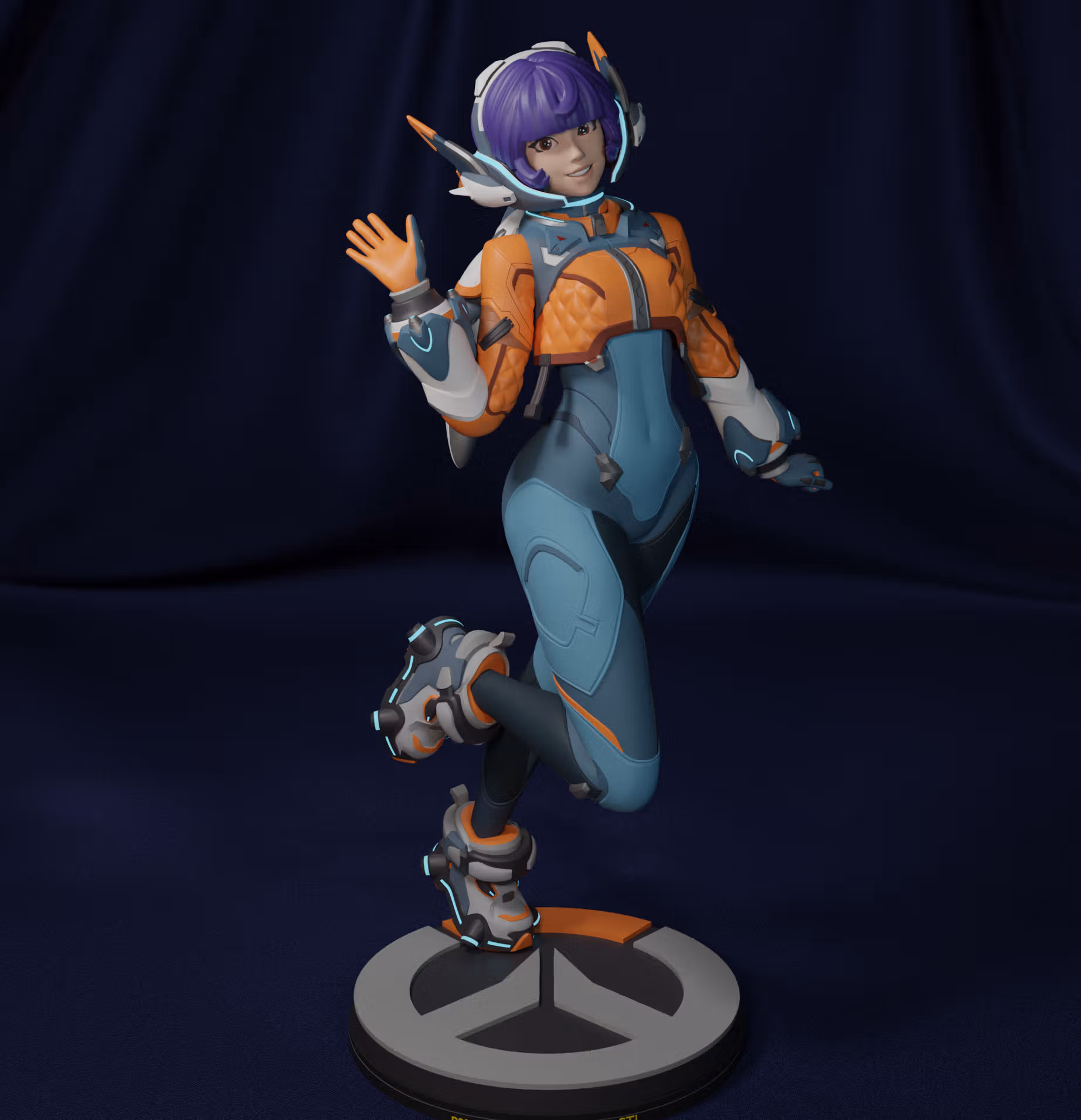 Statua Juno | Overwatch Fan art di FunserviceSTL SFW,NSFW,Futa 3d printed statue,nsfw statue,Juno statue,Overwatch statue,3d printed figure,3d printed,futa statue,futa figurines,futanari figurines,futanari statue