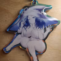 Ranni NSFW Keychain | Elden Ring Acrylic Keychain NSFW Elden Ring Keychain,Ranni Keychain,furry keychain,nsfw keychain