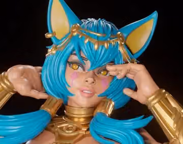 Egyptian Catgirl Statue | Original Fan Art by Digital Dark SFW,NSFW,Futa 3d printed statue,3d printed,nsfw statue,futa statue,Egyptian Catgirl Statue,futa figurines,futanari figurines,futanari statue
