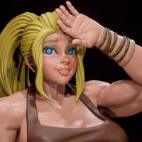 Blacksmith Statue | Original Fan Art by Digital Dark SFW,NSFW,Futa 3d printed statue,3d printed,nsfw statue,3d printed figure,futa statue,futa figurines,futanari figurines,futanari statue,Blacksmith girl staue
