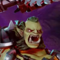 Apocalypse Orc Targ Miniature | DnD Fan Art by Gaz Minis SFW 3d printed,miniature,dnd miniature,Apocalypse Orc Targ,3d printed miniature