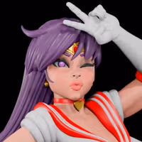 Sailor Girls Statue | Sailor Moon Fan Art by Digital Dark SFW,NSFW,Futa 3d printed statue,3d printed,nsfw statue,futa statue,futa figurines,futanari figurines,futanari statue,Sailor Girls Statue,Sailor Mars Statue,Sailor Moon Statue,Sailor Mercury Statue