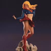 Statue Supergirl | DC Fan art par Abe3D SFW,NSFW 3d printed statue,supergirl statue,dc statue,3d printed figure,3d printed,nsfw statue