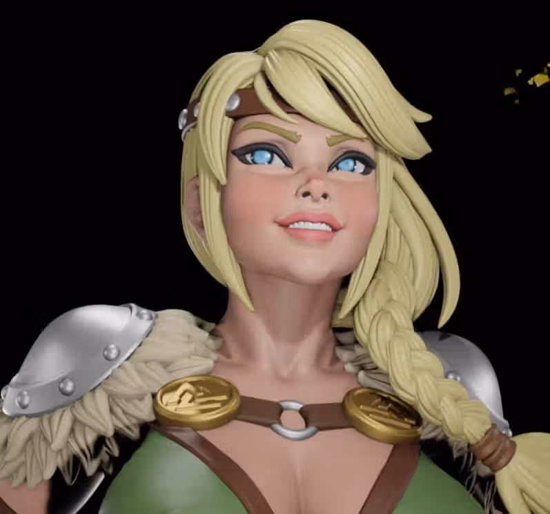 Astrid Hofferson Viking Maiden Statue | How to Train Your Dragon Fan Art by Digital Dark SFW,NSFW,Futa futa statue,3d printed,nsfw statue,Astrid Hofferson Statue,3d printed figure,How to Train Your Dragon Statue,futa figurines,futanari figurines,futanari statue