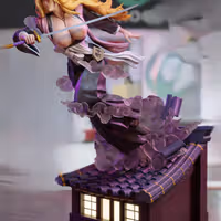Matsumoto Statue | Bleach Fan Art by 3Dmoonn SFW,NSFW 3d printed,3d printed statue,Matsumoto Statue,Bleach statue,nsfw statue