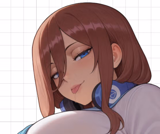 Nakano Miku Futa Sticker | The Quintessential Quintuplets Futanari Stickers Ecchi Cartoon Futa futa sticker,stickers,Nakano Miku sticker,The Quintessential Quintuplets sticker,futanari sticker