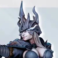 Lich Queen Miniature | DnD Fan Art by Gaz Minis SFW,NSFW 3d printed,miniature,dnd miniature,Lich Queen,3d printed miniature,nsfw miniature