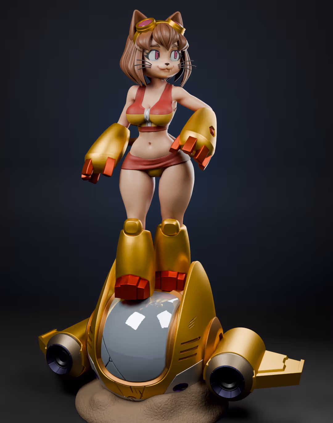 Kit Bodega Furry Statue | Gameoverse Fan Art by Anyonensfw SFW,NSFW,Futa 3d printed statue,3d printed,nsfw statue,3d printed figure,Kit Bodega statue,Gameoverse statue,furry statue,futa statue,futa figurines,futanari figurines,futanari statue