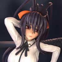 Akeno Himejima Statue | High School DxD Fan Art by Azerama SFW,NSFW 3d printed,3d printed statue,nsfw statue,Akeno Himejima statue,High School DxD statue