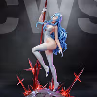 Rei Ayanami Statue | Evangelion Fan Art by CW Studios SFW,NSFW 3d printed statue,Evangelion statue,3d printed,Rei Ayanami Statue,3d printed figure,nsfw statue