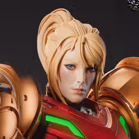 Figura Samus | Metroid Fanart autorstwa Bulkamancer SFW 3d printed statue,3d printed,Samus Statue,3d printed figure,Metroid statue
