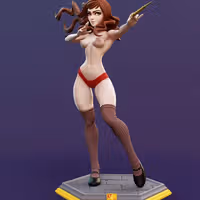 Hermione Granger Statue | Harry Potter Fanart von Dinamuuu3d SFW,NSFW 3d printed statue,3d printed,Hermione Granger Statue ,3d printed figure,nsfw statue,Harry Potter statue