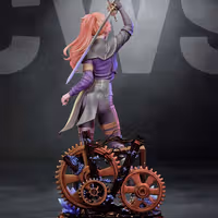 Maelle Statue | Clair Obscur: Expedition 33 Fan Art by CW Studios SFW 3d printed statue,Clair Obscur: Expedition 33 statue,3d printed,Maelle Statue,3d printed figure