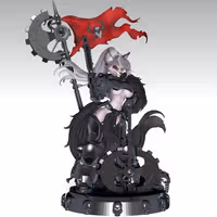 Loona Space wolf Statue | Helluva Boss Fan Art by SHAMMALAMMAMUMU SFW null