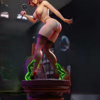 Statua Velma Dinkley | Scooby-Doo Fan art di 3Dmoonn SFW,NSFW 3d printed,3d printed statue,Velma Dinkley Statue,Scooby-Doo statue,nsfw statue