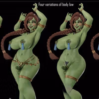 Statue de Danseuse Gobelin | Original Fan art par Digital Dark SFW,NSFW,Futa 3d printed statue,3d printed,nsfw statue,3d printed figure,Goblin Dancer Statue,futa statue,futa figurines,futanari figurines,futanari statue