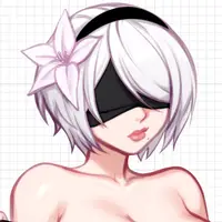 2B NieR Pool Party Sticker | NieR: Automata Vinyl Sticker SFW,NSFW 2B sticker,nsfw sticker,NieR: Automata stickers