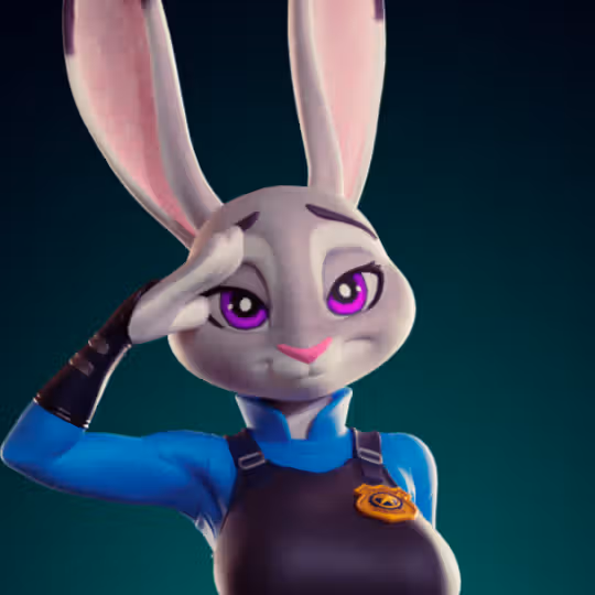 Judy Hops Cop Statue | Zootopia Fan Art by Officer Rhu SFW,NSFW,Futa 3d printed statue,3d printed,3d printed figure,Judy Hops Statue,Zootopia Statue,futa statue,futa figurines,futanari figurines,futanari statue,nsfw statue,furry statue