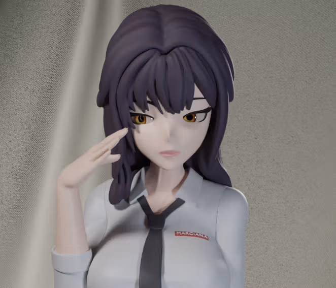 Marciana Statue | NIKKE Fanart von FunserviceSTL SFW,NSFW,Futa 3d printed statue,nsfw statue,Marciana statue,NIKKE statue,3d printed figure,3d printed,futa statue,futa figurines,futanari figurines,futanari statue