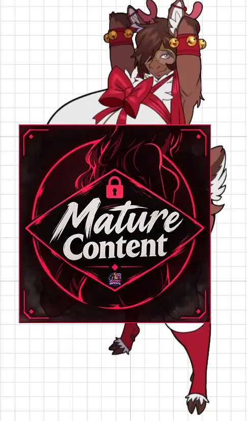 Christmas Reindeer Futa Sticker | Original Futanari Stickers Ecchi Cartoon Futa futanari sticker,Christmas Reindeer stickers,futa sticker,nsfw sticker