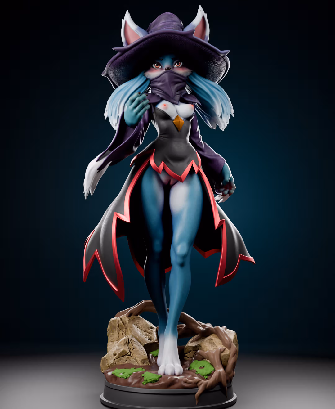 Katress Furry Statue | Palworld Fanart von Anyonensfw SFW,NSFW,Futa 3d printed statue,3d printed,nsfw statue,3d printed figure,Palworld statue,Katress statue,furry statue,futa statue,futa figurines,futanari figurines,futanari statue