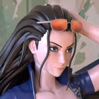 Nico Robin Statue | One Piece Fanart von OXO3D SFW,NSFW 3d printed,3d printed statue,3d printed figure,Nico Robin Statue,One Piece Statue,nsfw statue