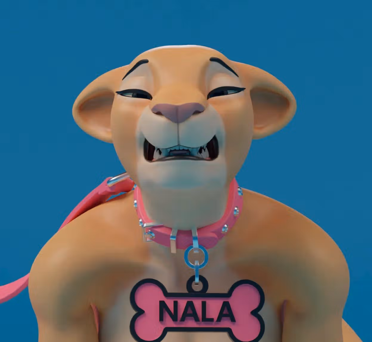 Nala Pet Play Statue | The Lion King Fan Art by MayoSplash NSFW 3d printed statue,3d printed,Nala Pet Play Statue,nsfw statue,3d printed figure,The Lion King Statue