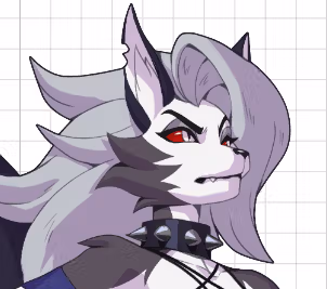Loona v10 Sticker | Helluva Boss Vinyl Sticker SFW loona sfw,loona sticker,furry sticker,SFW stickers,Helluva Boss