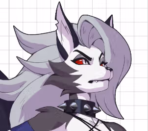 Loona v10 Sticker | Helluva Boss Vinyl Sticker SFW loona sfw,loona sticker,furry sticker,SFW stickers,Helluva Boss