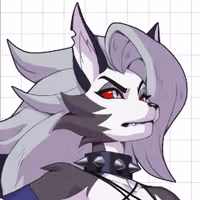 Loona v10 Sticker | Helluva Boss Vinyl Sticker SFW loona sfw,loona sticker,furry sticker,SFW stickers,Helluva Boss