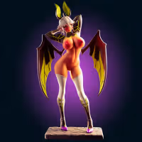 Zest Demon Statue | Shinmai Maou no Testament Fan Art by Officer Rhu SFW,NSFW,Futa 3d printed,Zest Demon statue,futa statue,Shinmai Maou no Testament statue,furry statue,nsfw statue,futa figurines,futanari figurines,futanari statue