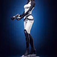 Miranda Statue | Mass Effect Fanart von H3LLCREATOR SFW 3d printed statue,Mass Effect,3d printed,Miranda Statue,3d printed figure
