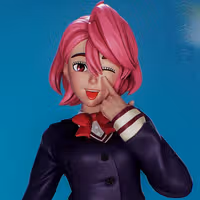 Aira Statue | Dandadan Fan Art by PEACHFIGURE SFW,NSFW 3d printed,3d printed statue,Dandadan statue,Aira statue,nsfw statue,3d printed figure