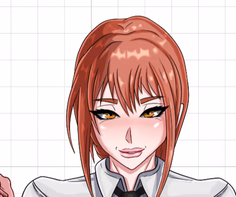 Makima Flaccid Futa Sticker | Chainsaw Man Vinyl Sticker Futa nsfw stickers,Makima sticker,Chainsaw Man sticker,futa sticker,futanari sticker