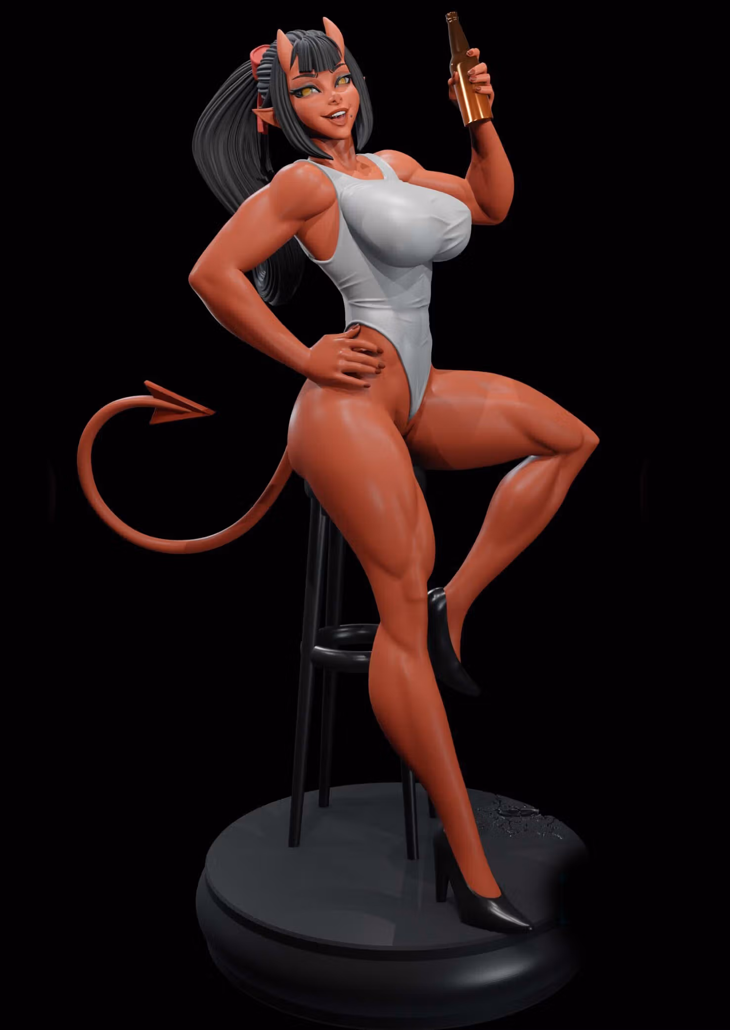 Figura Malevola And Meru Succubus | Dispatch Fanart autorstwa Digital Dark SFW,NSFW,Futa 3d printed statue,3d printed,nsfw statue,3d printed figure,futa statue,Malevola Statue,Meru Statue,Dispatch Statue,futa figurines,futanari figurines,futanari statue