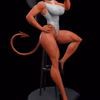 Figura Malevola And Meru Succubus | Dispatch Fanart autorstwa Digital Dark SFW,NSFW,Futa 3d printed statue,3d printed,nsfw statue,3d printed figure,futa statue,Malevola Statue,Meru Statue,Dispatch Statue,futa figurines,futanari figurines,futanari statue