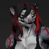 Opossum E-Girl Furry Statue | Original Fan Art by MorganMorningstar NSFW,Futa 3d printed statue,3d printed,3d printed figure,Opossum E-Girl Statue,Original Statue,futa statue,futa figurines,futanari figurines,futanari statue,nsfw statue,furry statue