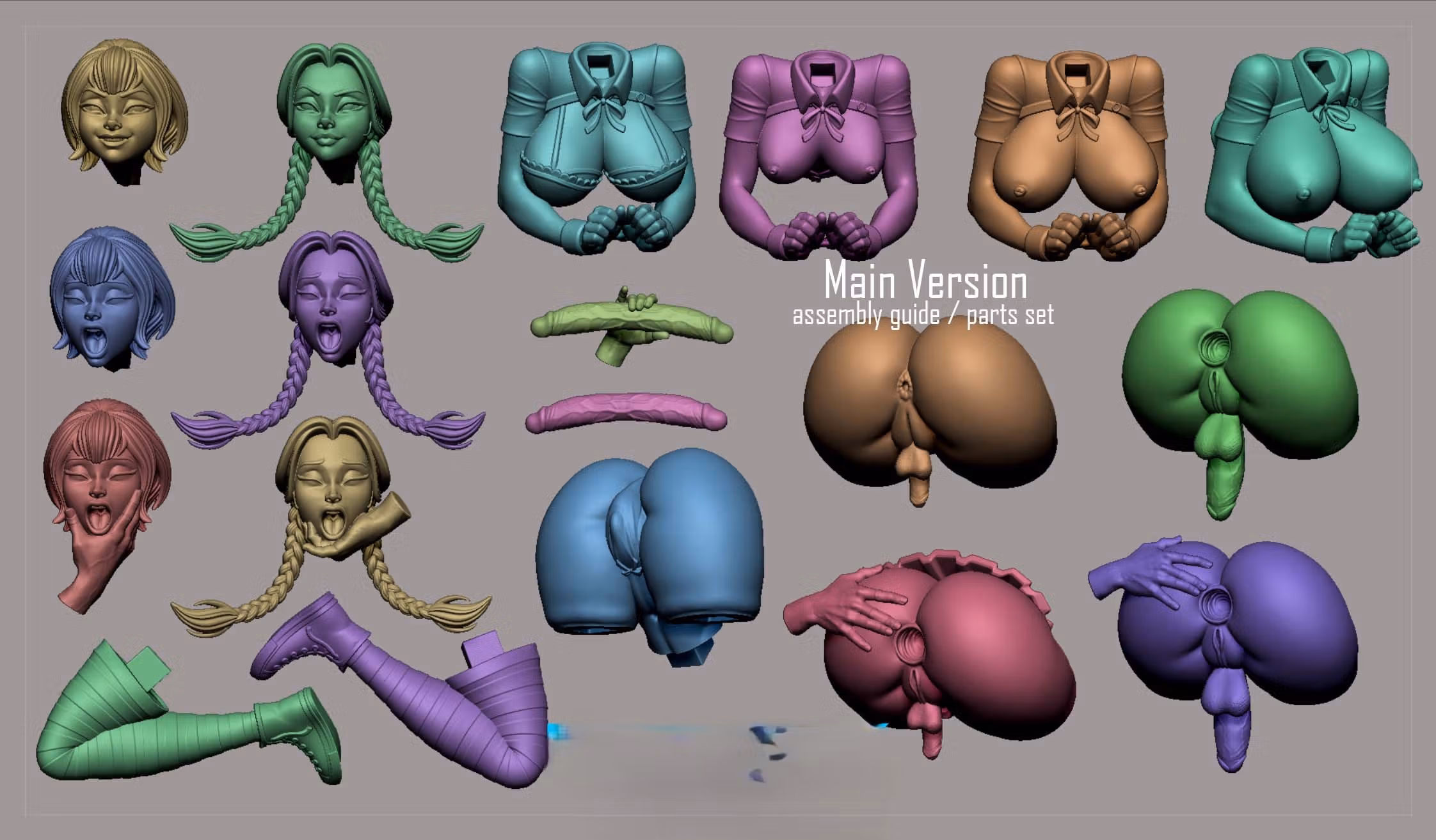 Figura Wednesday | The Addams Family Fanart autorstwa Digital Dark SFW,NSFW,Futa 3d printed statue,3d printed,nsfw statue,3d printed figure,Wednesday Statue,The Addams Family Statue,futa statue,futa figurines,futanari figurines,futanari statue