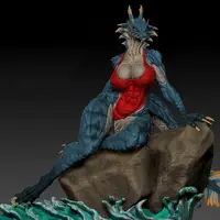 Lagiacrus Temptation Furry Statue | Monster Hunter Fanart von MorganMorningstar SFW,NSFW,Futa 3d printed statue,3d printed,3d printed figure,Lagiacrus Temptation Statue,Monster Hunter Statue,futa statue,futa figurines,futanari figurines,futanari statue,nsfw statue,furry statue