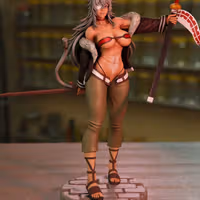 Ghislaine Statue | Mushoku Tensei Fan Art by Momoji3d SFW,NSFW 3d printed,3d printed statue,nsfw statue,Ghislaine statue,Mushoku Tensei statue