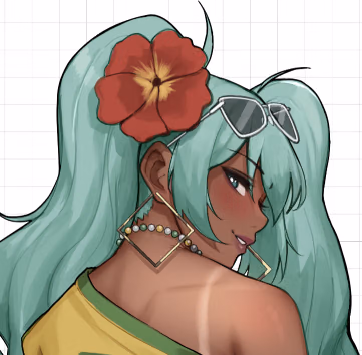 Brazilian Miku Ass Sticker | Vocaloid Vinyl Sticker SFW,NSFW nsfw sticker,sfw sticker,stickers,Brazilian Miku sticker,vocaloid sticker