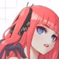 Nino Nakano Sticker | Anime Stickers Ecchi Cartoon SFW null