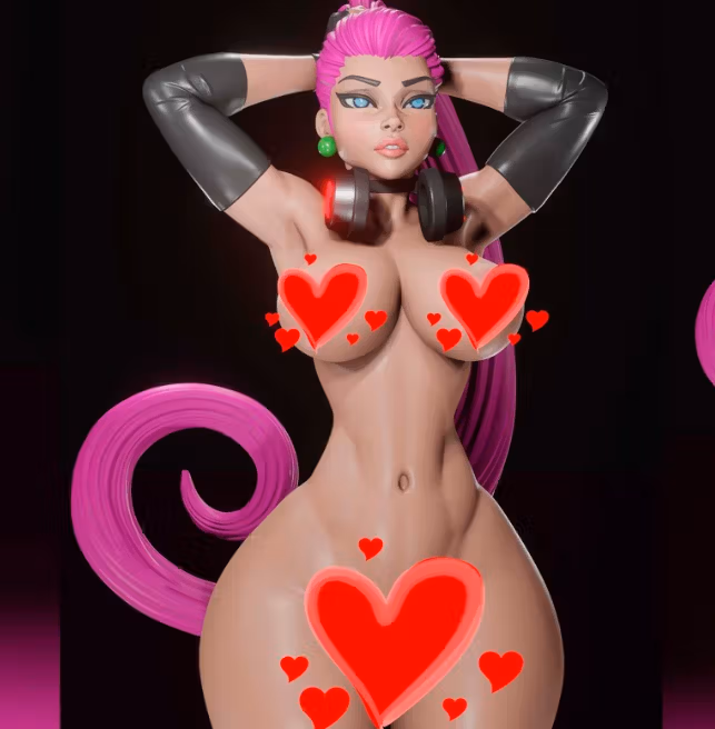 Jessie and Meowth Statue | Pokemon Fan Art by Digital Dark SFW,NSFW,Futa 3d printed statue,3d printed,nsfw statue,futa statue,3d printed figure,Jessie and Meowth Statue,pokemon Statue,futa figurines,futanari figurines,futanari statue