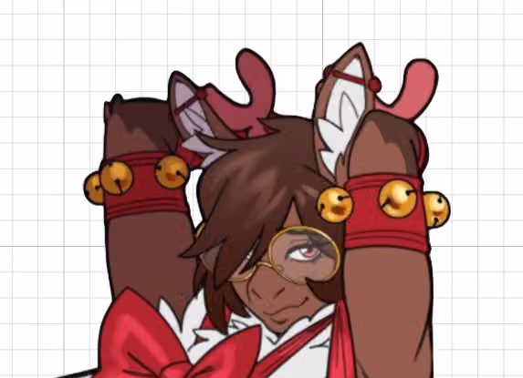 Christmas Reindeer Futa Sticker | Original Futanari Stickers Ecchi Cartoon Futa futanari sticker,Christmas Reindeer stickers,futa sticker,nsfw sticker