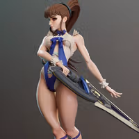 Eve Statue | Stellar Blade Fanart von Dinamuuu3d SFW,NSFW 3d printed statue,3d printed,Eve Statue ,3d printed figure,nsfw statue,Stellar Blade Statue