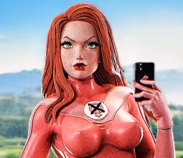 Atom Eve Statue | Invincible Fan Art by PEACHFIGURE SFW,NSFW 3d printed statue,3d printed,nsfw statue,3d printed figure,Atom Eve statue,Invincible statue